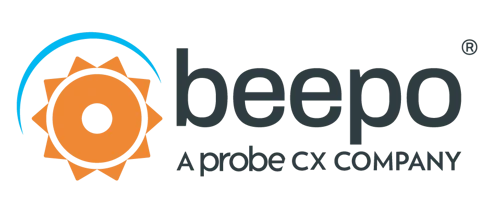 Beepo outsourcing registered trademark logo
